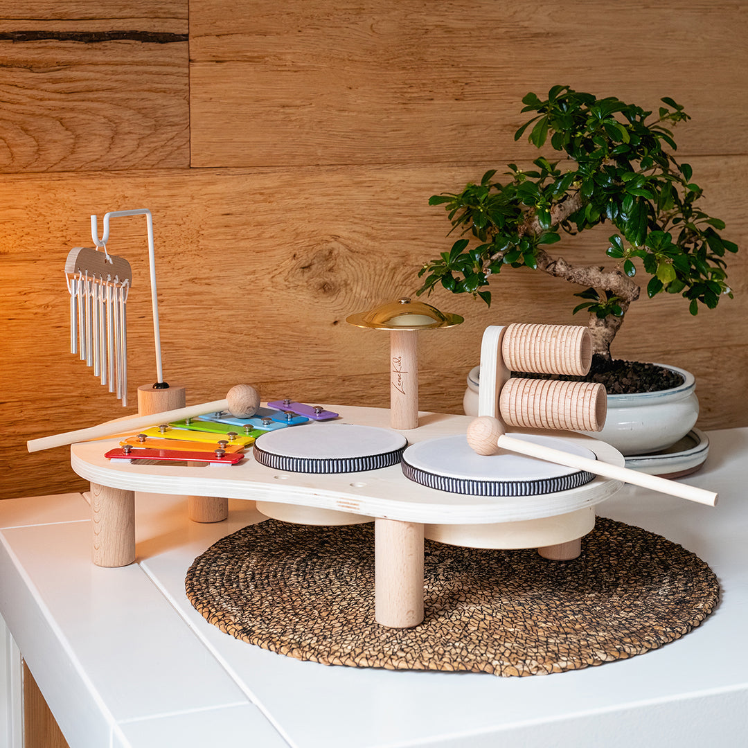 Montessori Muziektafel - Houten Muziekinstrumenten Set voor Kinderen