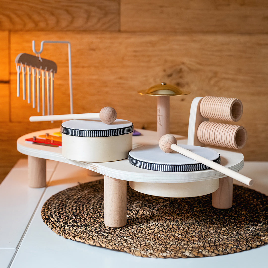 Montessori Muziektafel - Houten Muziekinstrumenten Set voor Kinderen