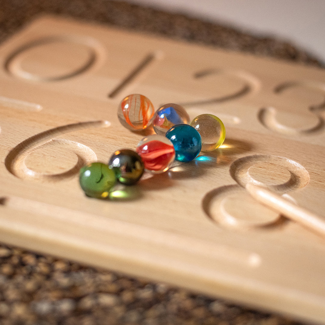 Montessori Schrijfbord - Dubbelzijdig Houten Schoolbord