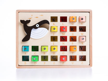 Montessori hengelspel van ZenseKids voor letters motoriek en concentratie