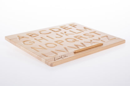 Educatief houten schrijfbord voor taal schrijven en concentratie